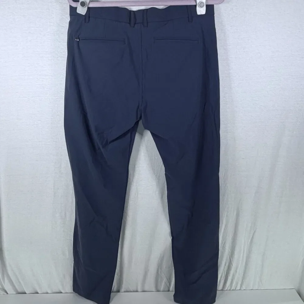 Greyson Pants Mens 33x32 Navy Blue Golf Performance Stretch Trouser